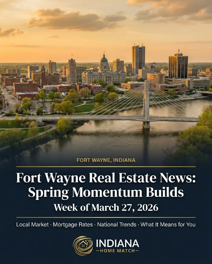 Fort Wayne Real Estate News: Spring Momentum Builds as Rates Climb — Week of March 27, 2026